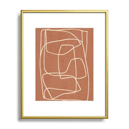 Abstract line art 22 Framed Art Print Gallery Image 89