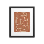 Abstract line art 22 Framed Art Print Gallery Image 1