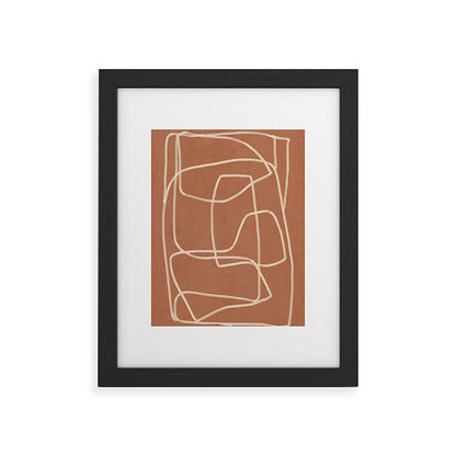 Abstract line art 22 Framed Art Print Gallery Image 30