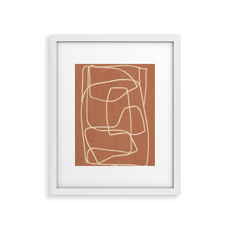Abstract line art 22 Framed Art Print Gallery Image 25