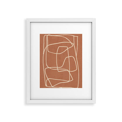 Abstract line art 22 Framed Art Print Gallery Image 25