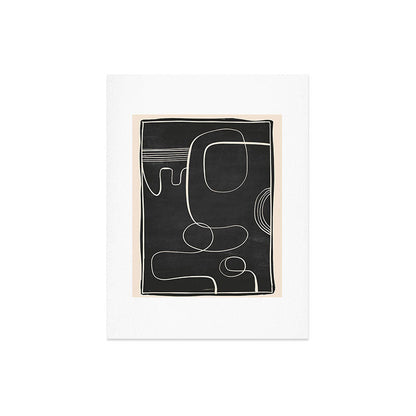 Abstract line art 48 Art Print Gallery Image 6