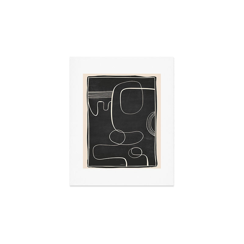 Abstract line art 48 Art Print Gallery Image 1
