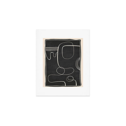 Abstract line art 48 Art Print Gallery Image 1