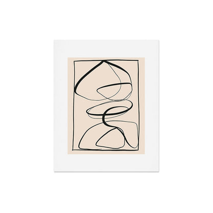 Abstract line art 48a Art Print Gallery Image 4