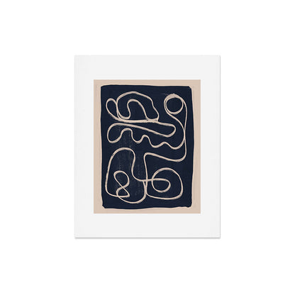 Abstract line art 52 Art Print Gallery Image 5