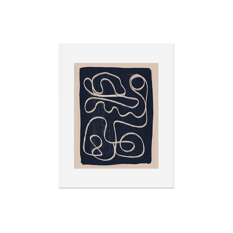 Abstract line art 52 Art Print Gallery Image 4