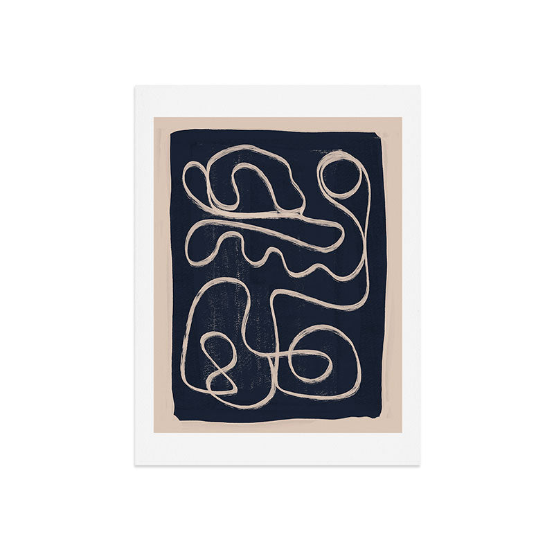 Abstract line art 52 Art Print Gallery Image 7