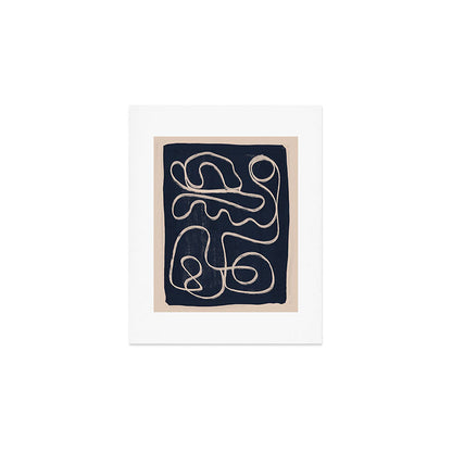 Abstract line art 52 Art Print Gallery Image 1