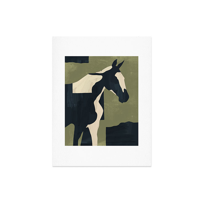Abstract Minimal Horse 4 Art Print Gallery Image 8
