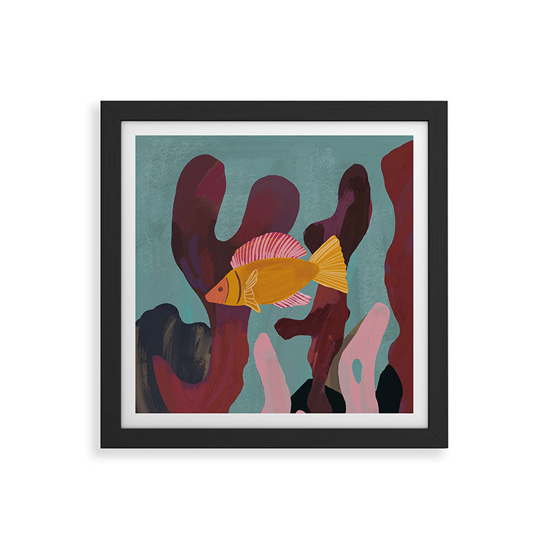 Coral and Fish Framed Art Print Gallery Image 14