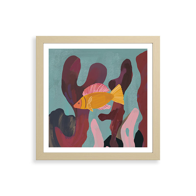 Coral and Fish Framed Art Print Gallery Image 20