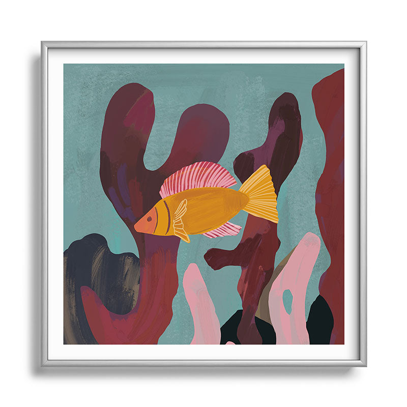 Coral and Fish Framed Art Print Gallery Image 39