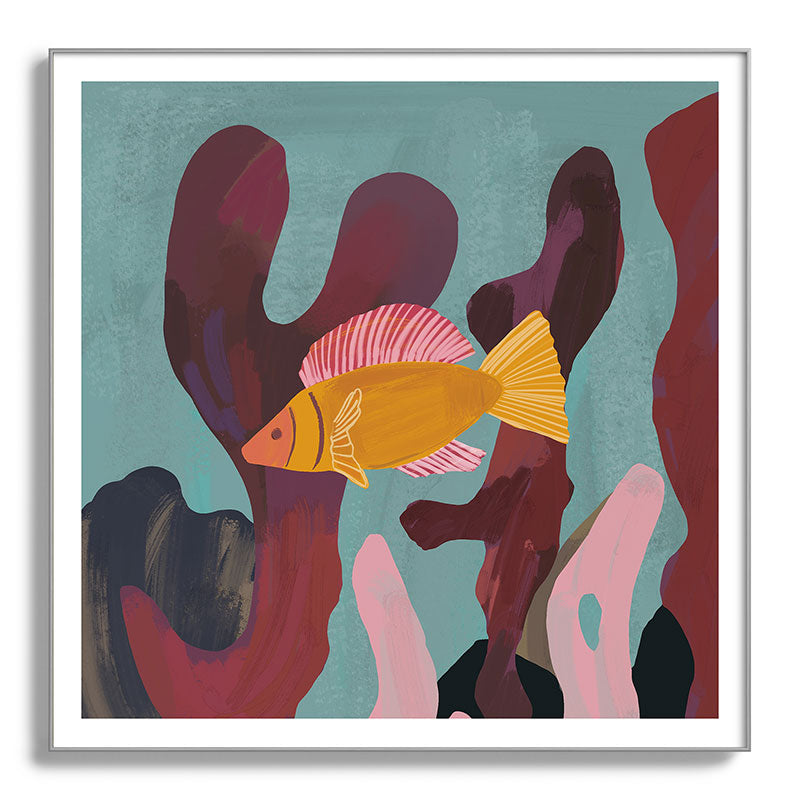 Coral and Fish Framed Art Print Gallery Image 41