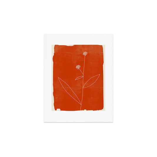 Minimal Abstract Art Plant 39 Art Print Gallery Image 2