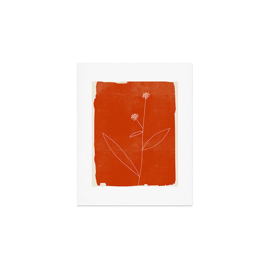 Minimal Abstract Art Plant 39 Art Print Gallery Image 1