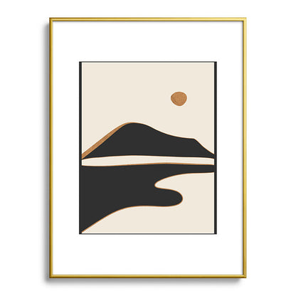 Minimalist Abstract Landscape 2 Framed Art Print Gallery Image 125