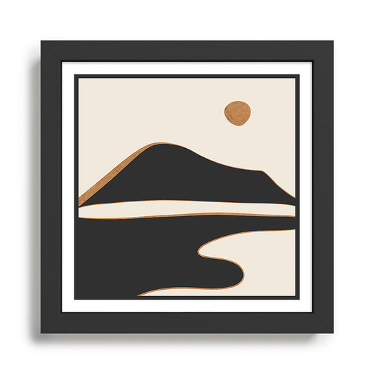 Minimalist Abstract Landscape 2 Framed Art Print Gallery Image 2