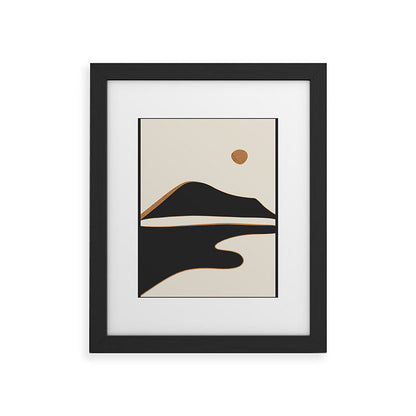 Minimalist Abstract Landscape 2 Framed Art Print Gallery Image 41