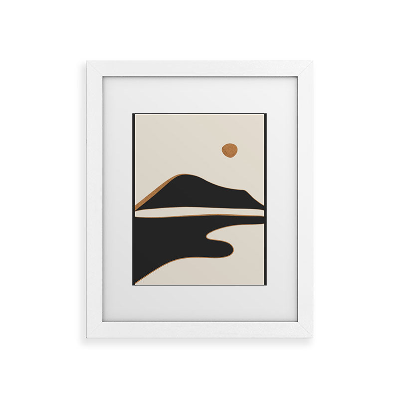 Minimalist Abstract Landscape 2 Framed Art Print Gallery Image 73
