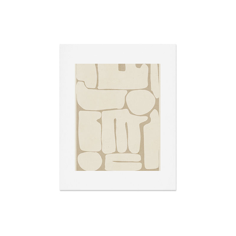 Modern Abstract Minimal Shapes 164 Art Print Gallery Image 4