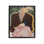 The Gentle Keeper Framed Canvas Print Gallery Image 1