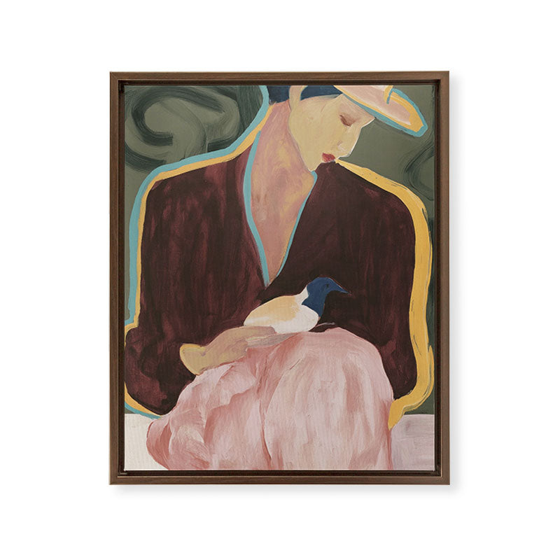 The Gentle Keeper Framed Canvas Print Gallery Image 11