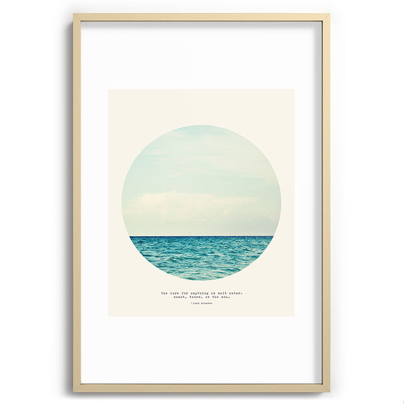 Salt Water Cure Framed Art Print Gallery Image 74
