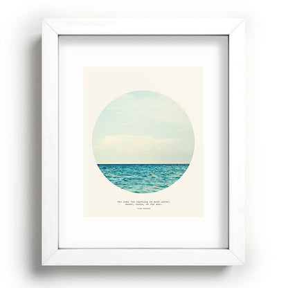 Salt Water Cure Framed Art Print Gallery Image 75
