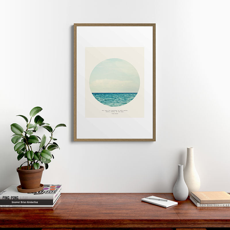 Salt Water Cure Framed Art Print Gallery Image 13