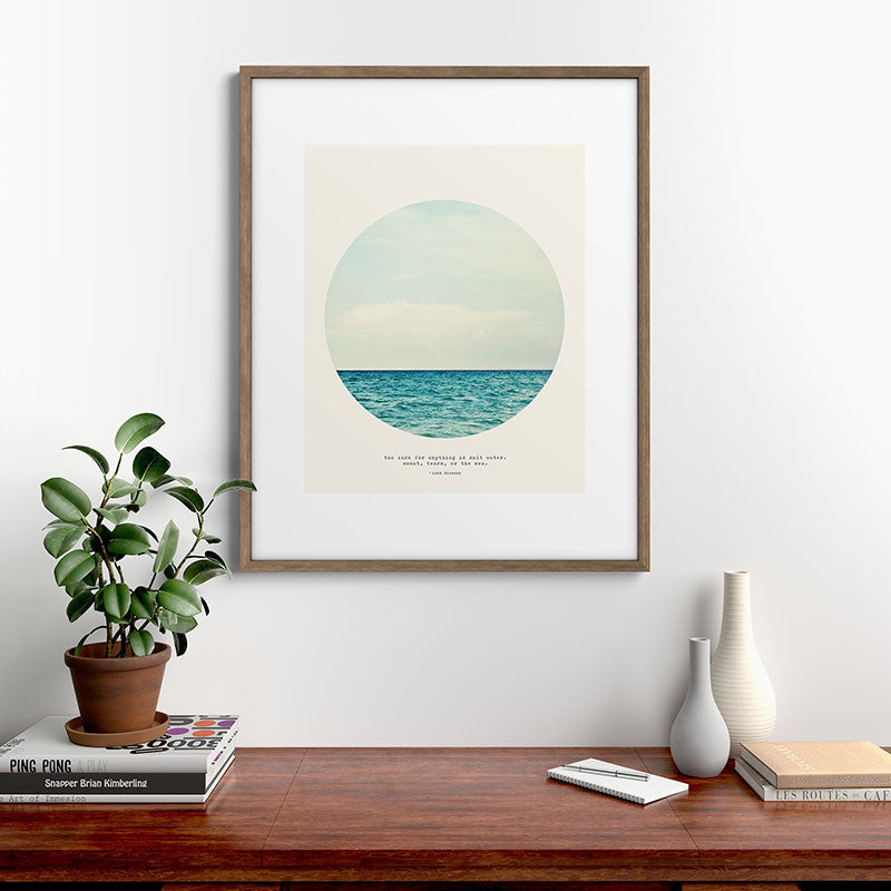 Salt Water Cure Framed Art Print Gallery Image 14