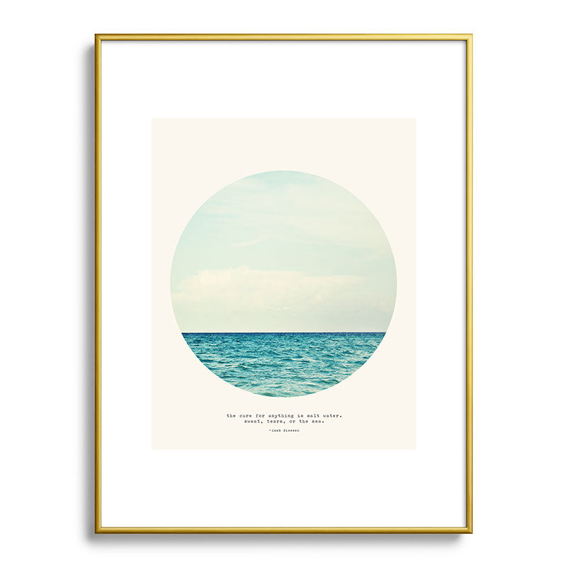 Salt Water Cure Framed Art Print Gallery Image 92