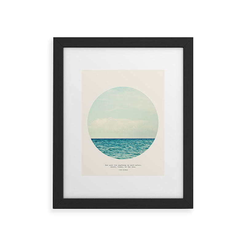 Salt Water Cure Framed Art Print Gallery Image 30