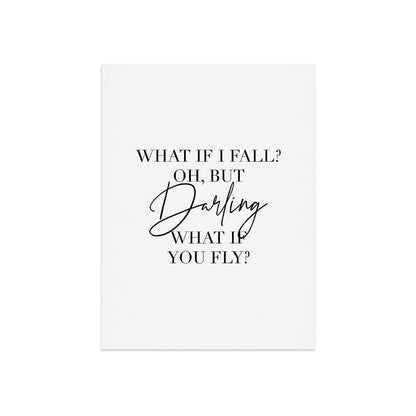 What If I Fall? Oh, but Darling, What If You Fly? Art Print Gallery Image 7