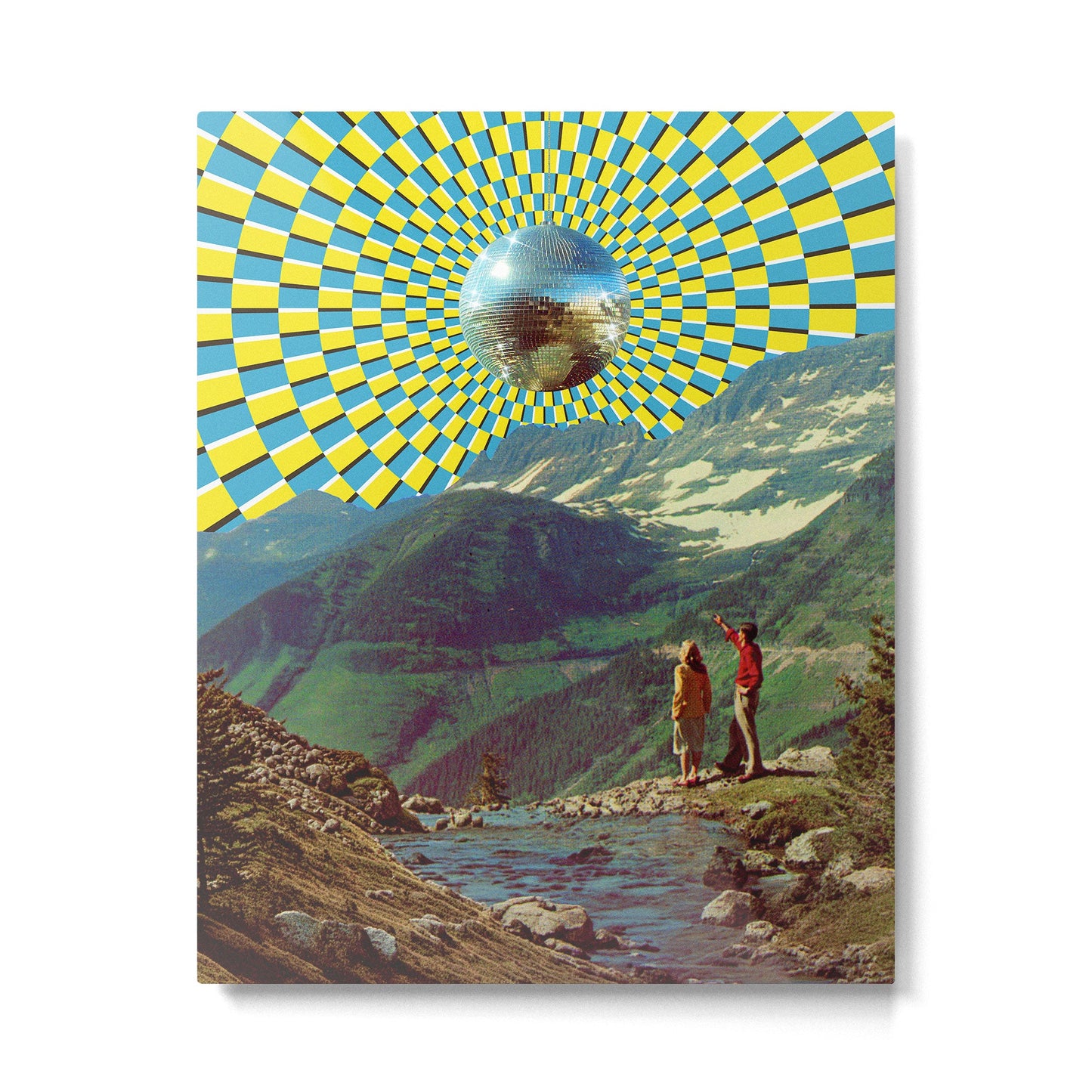 Peak Disco Boogie v2 Metal Print Gallery Image 4
