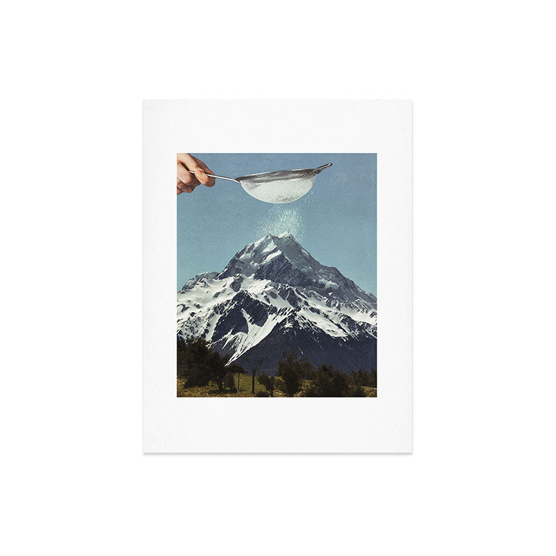 Sifted Summit - Snow Sugar on Mountain Peak Art Print Gallery Image 8