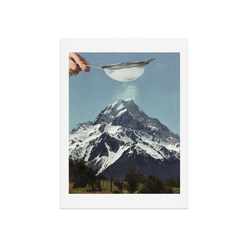 Sifted Summit - Snow Sugar on Mountain Peak Art Print Gallery Image 9
