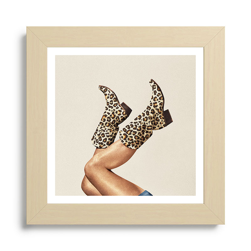 These Boots - Leopard Print Framed Art Print Gallery Image 19