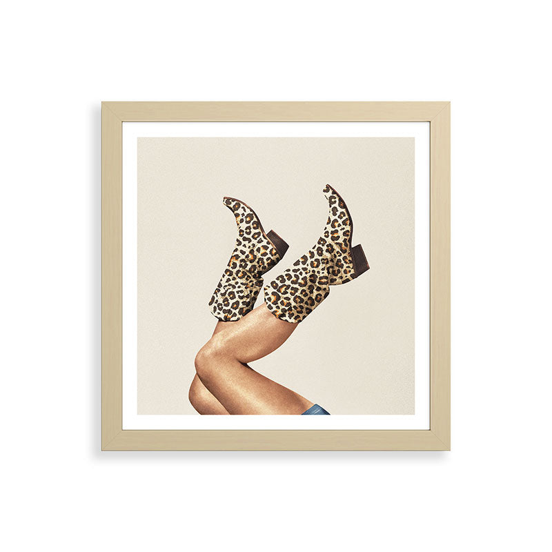 These Boots - Leopard Print Framed Art Print Gallery Image 20