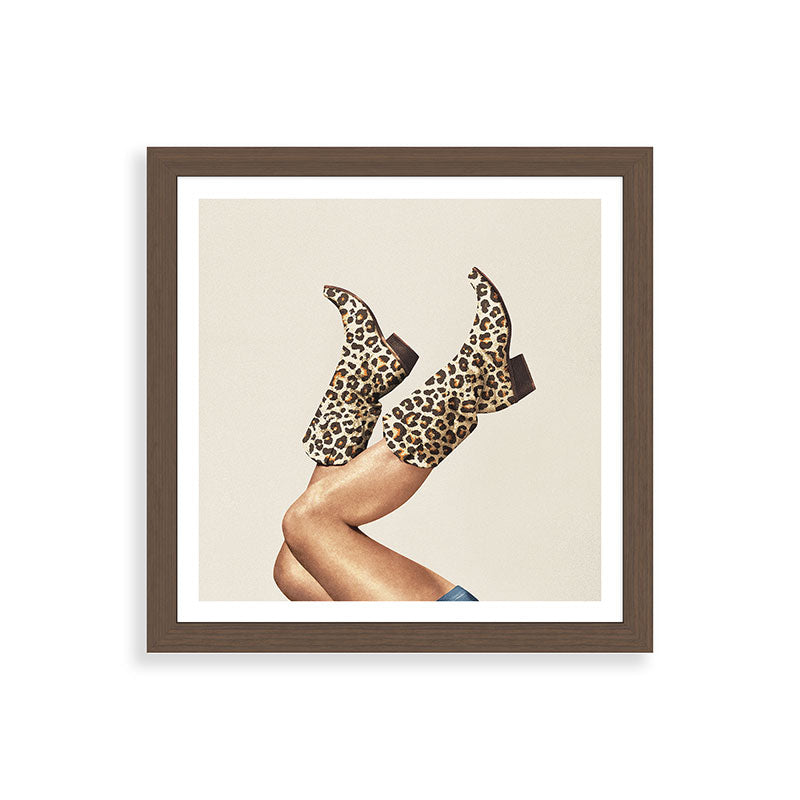 These Boots - Leopard Print Framed Art Print Gallery Image 17