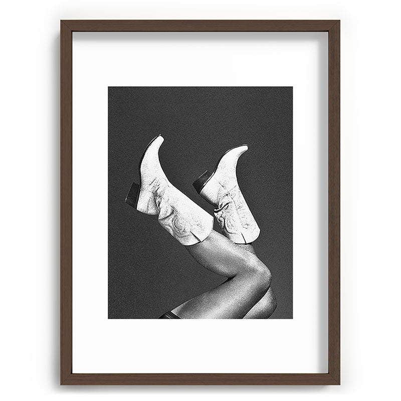 These Boots - Noir II F / Black & White Framed Art Print Gallery Image 66