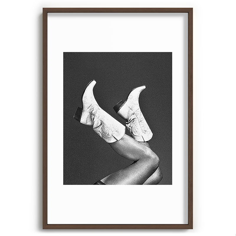 These Boots - Noir II F / Black & White Framed Art Print Gallery Image 68