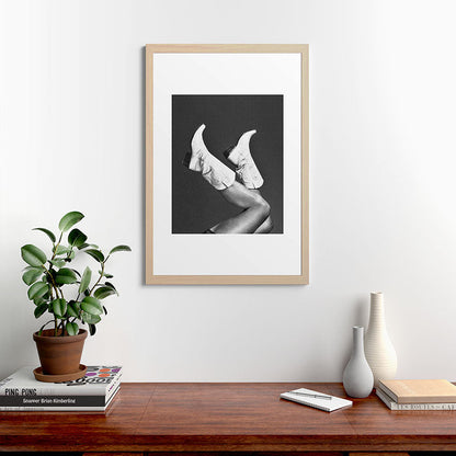 These Boots - Noir II F / Black & White Framed Art Print Gallery Image 48