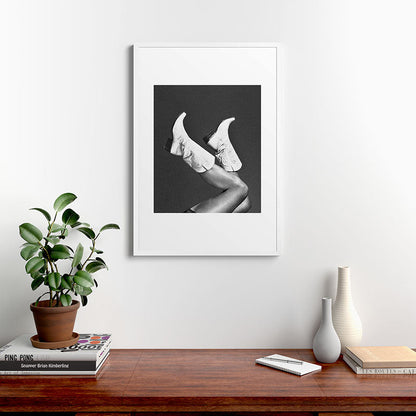 These Boots - Noir II F / Black & White Framed Art Print Gallery Image 27