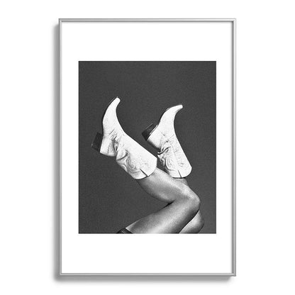 These Boots - Noir II F / Black & White Framed Art Print Gallery Image 97