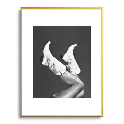 These Boots - Noir II F / Black & White Framed Art Print Gallery Image 92