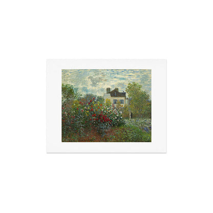 Claude Monet The Artist's Garden in Argenteuil, 1873 Art Print Gallery Image 2