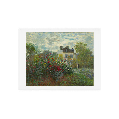 Claude Monet The Artist's Garden in Argenteuil, 1873 Art Print Gallery Image 7