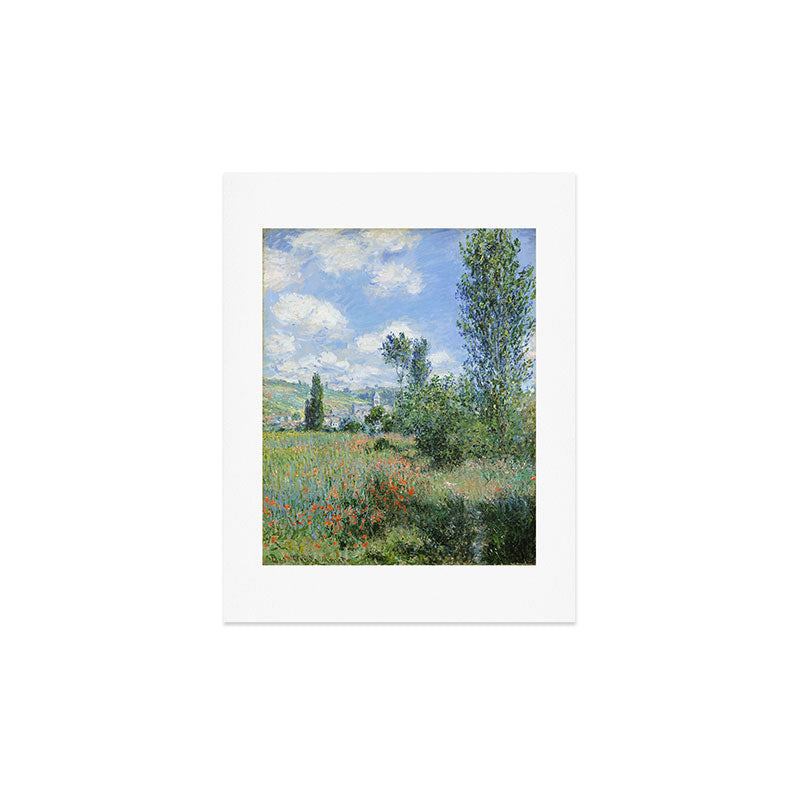 View of Vetheuil by Claude Monet, 1880 Art Print Gallery Image 3