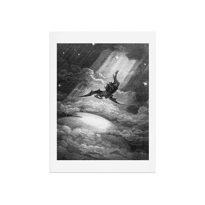 Gustave Doré Paradise Lost Fall to Earth Art Print Gallery Image 7